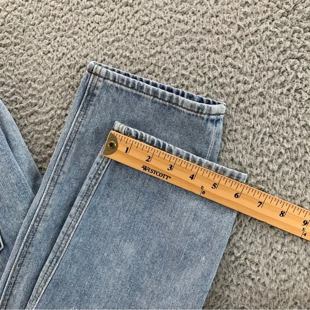 American Eagle Women's Ripped Mom Jean Distressed Jeans -  Size:  6 (Short) - Picture 11 of 15